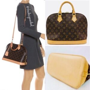 Authentic Louis Vuitton Alma Crossbody  Bag